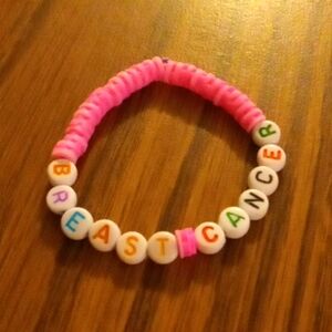 COPY - Breast cancer awareness bracelet